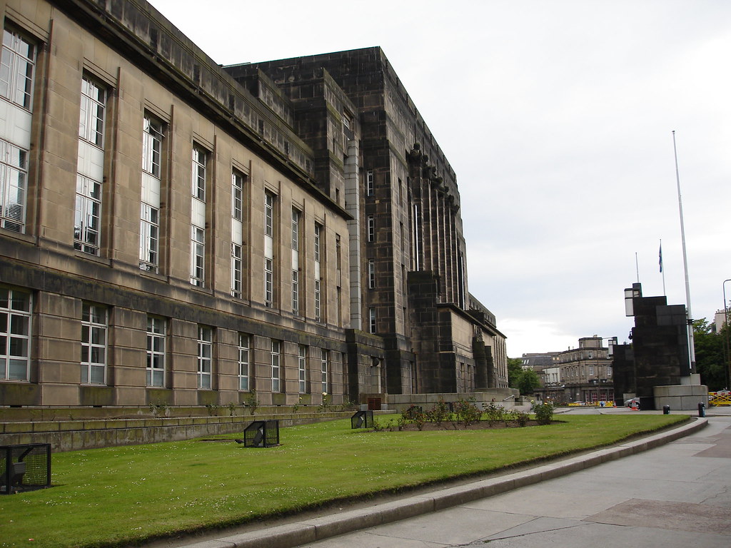 Old Scottish office building Waterloo place Edinburgh Flickr