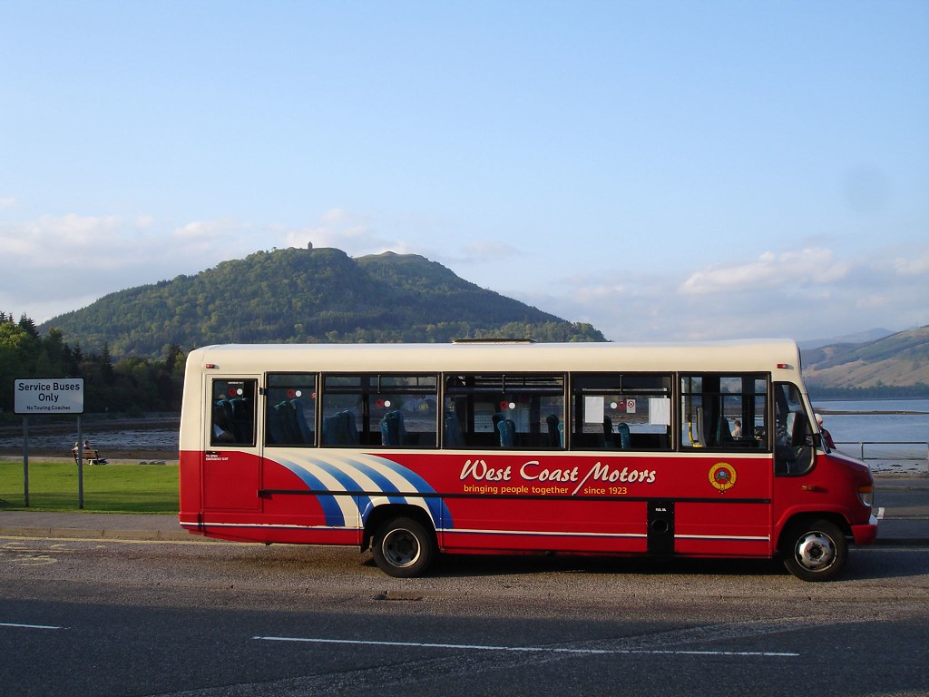 West Coast Motors at Inveraray the Dunoon bus DFSHAW Flickr