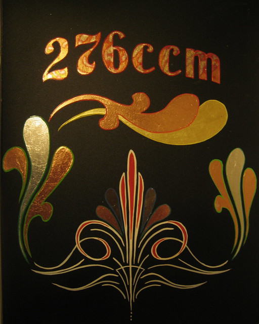 Pinstriping & Gold / Silver / Metal leaf a photo on Flickriver