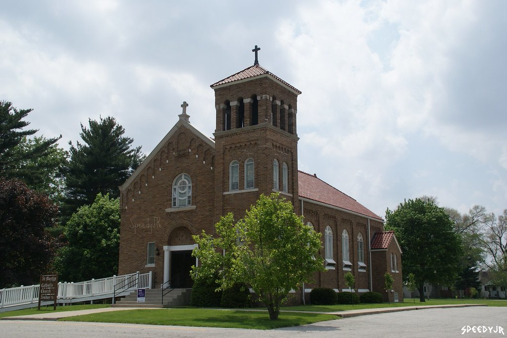St. Martin Catholic Church LaCrosse, Indiana LaCrosse, I… Flickr