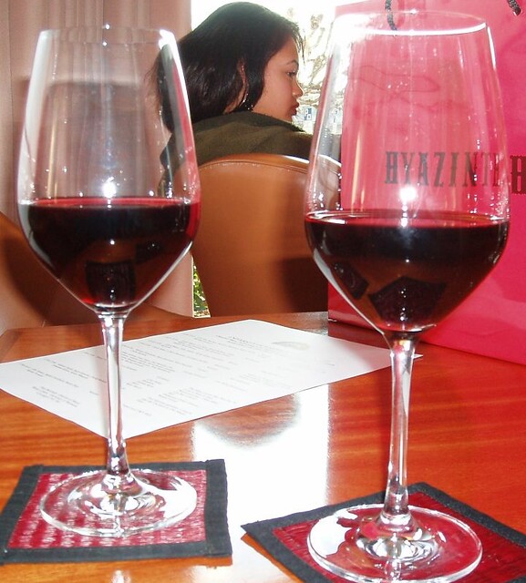 The two most expensive glasses of wine in Switzerland! Flickr