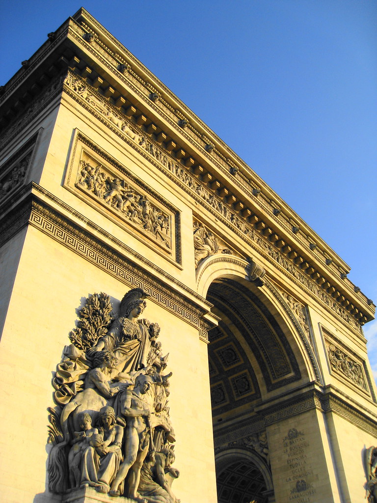 Arc de Triomphe Sculptures by Etex on the Neuilly side In … Flickr
