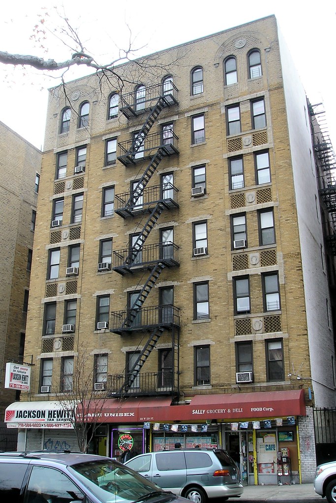 Marble Hill NYC (Apartment Building with local Stores) Flickr