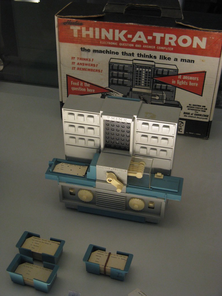 ThinkaTron "The machine that thinks like a man." Kevan Flickr