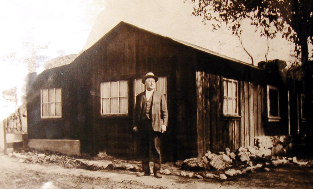 Walker Cabin before Movie Modifications The cabin had some… Flickr