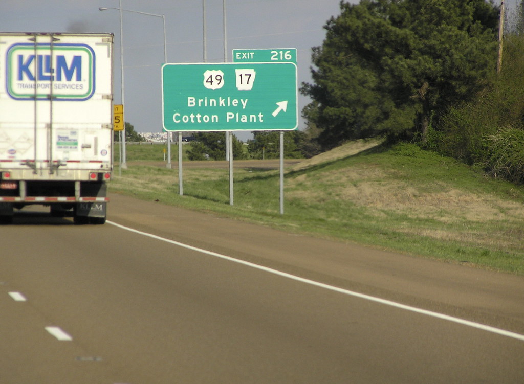 Brinkley exit. 216 miles across Arkansas from Oklahoma Flickr