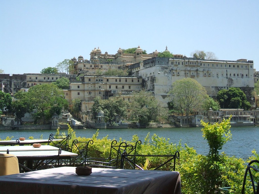 Udaipur Garden Favourite place for lunch looking across La… Flickr