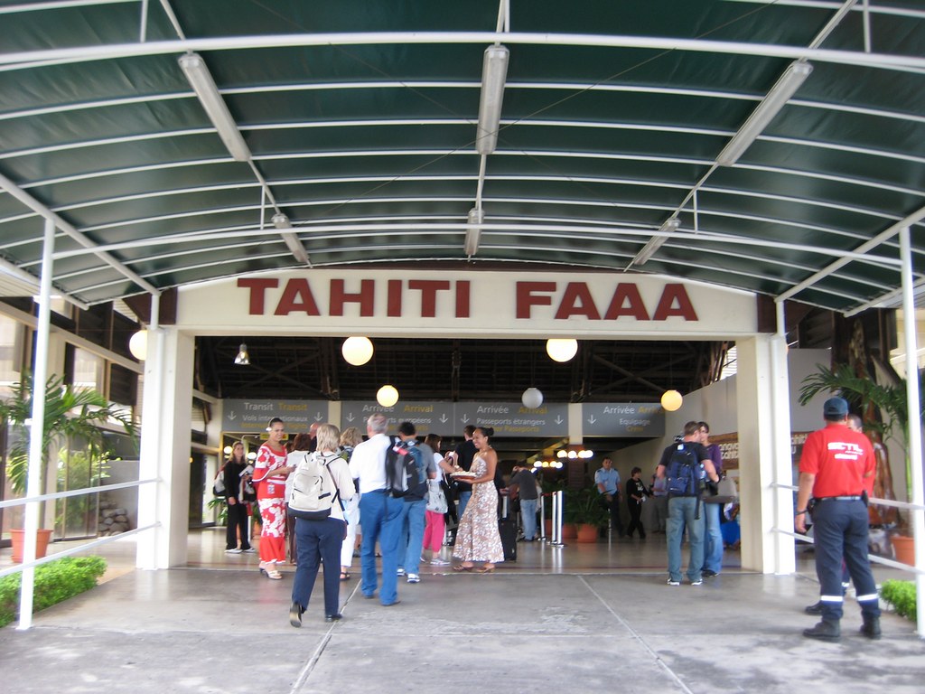 Arrival Tahiti Faa'a International Airport jshyun Flickr