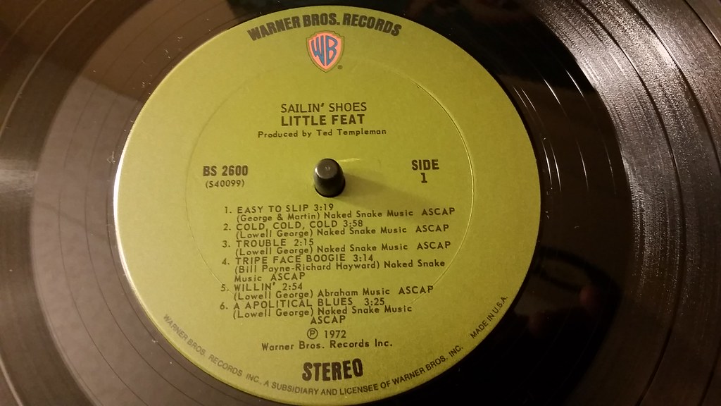 Little Feat ‎ Sailin' Shoes (1972 Warner Bros. Records) Flickr