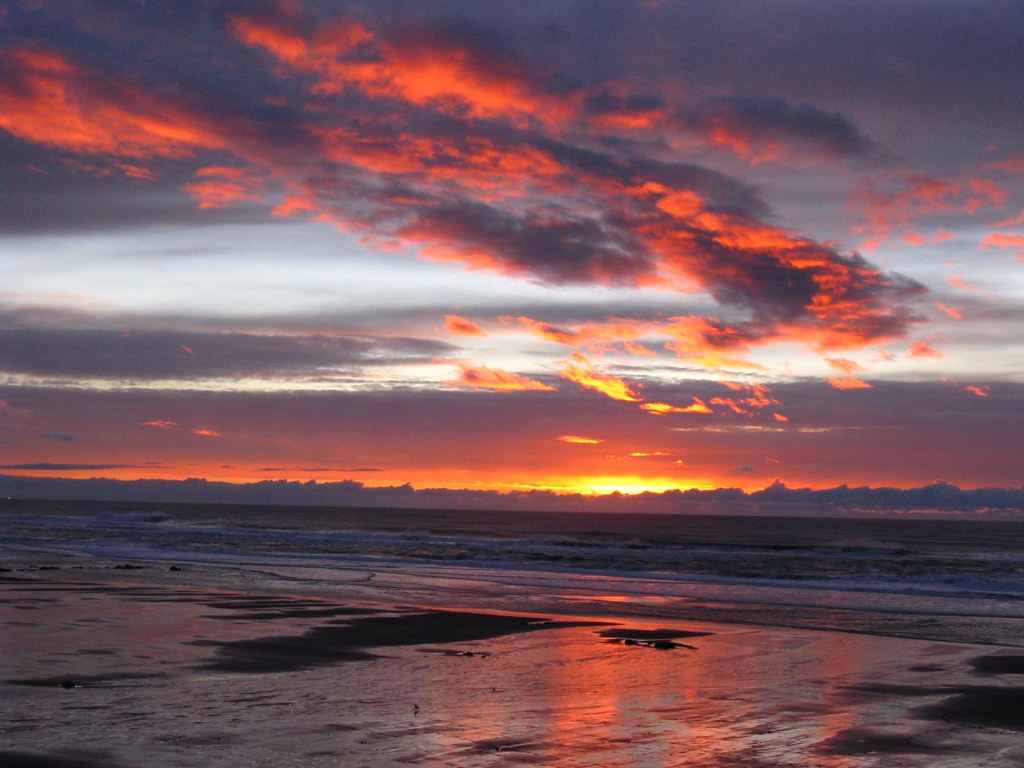 Oregon Coast Sunset Lincoln City, Oregon Jasperdo Flickr