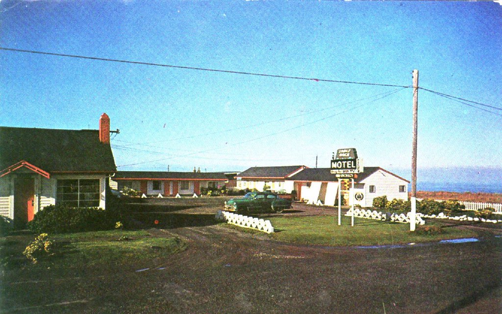 Table Rock Motel Bandon, Oregon Vintage Postcard Capti… Flickr