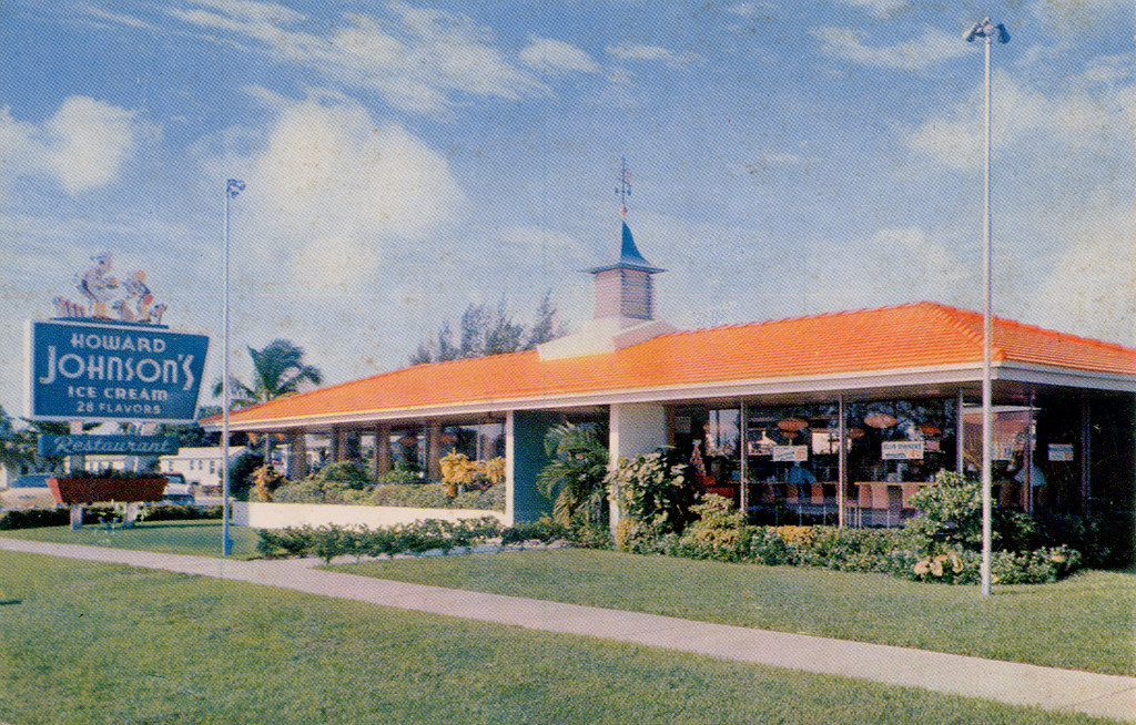 Howard Johnson's Landmark for Hungry Americans. Seems to b… Flickr