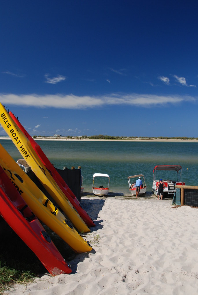 Golden Beach Caloundra Queensland Golden Beach with Bribie… Flickr