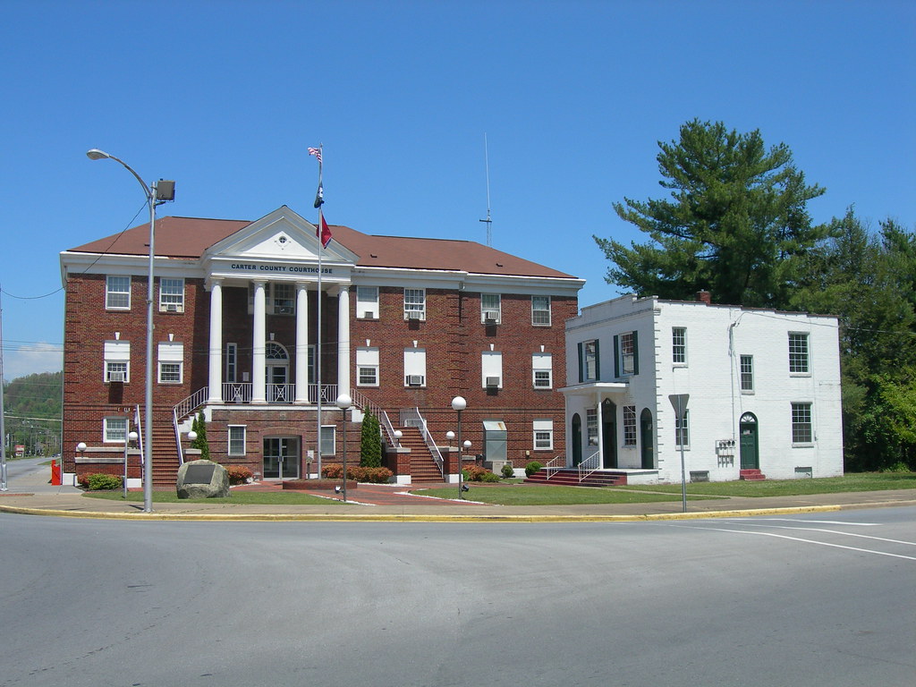 Carter County Court House Elizabethton, Tennessee Never co… Flickr