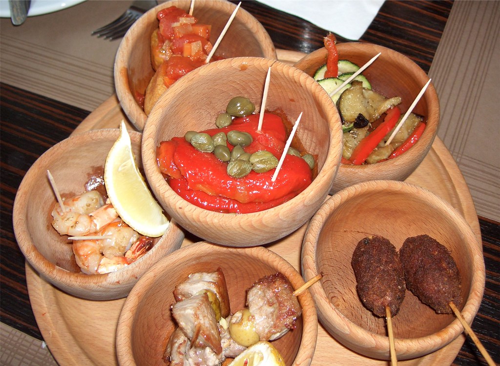 Krakow tapas Came to about £2 each between 4! Chris Flickr