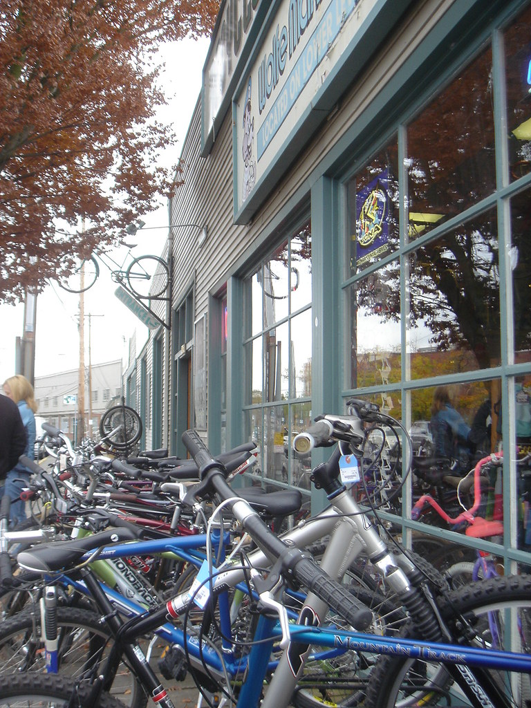 Recycled Cycles This is recycled Cycles in North Lake Unio… Flickr