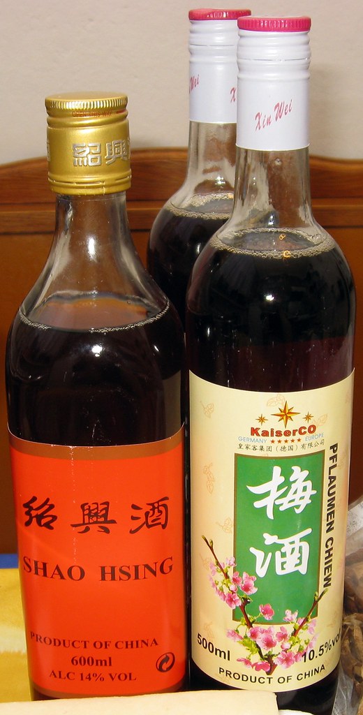 Chinese rice wine SHAO HSING cooking rice wine Pflaumenc… Flickr