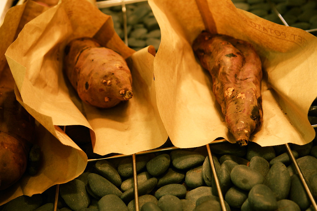 Roasted Japanese Yams Blue Yonder Stefani Flickr