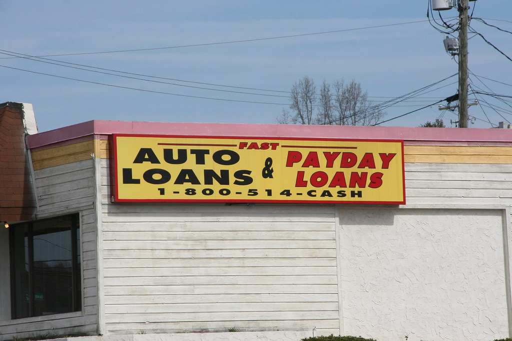 Payday Loans There were a MILLION of these places along US… Chris