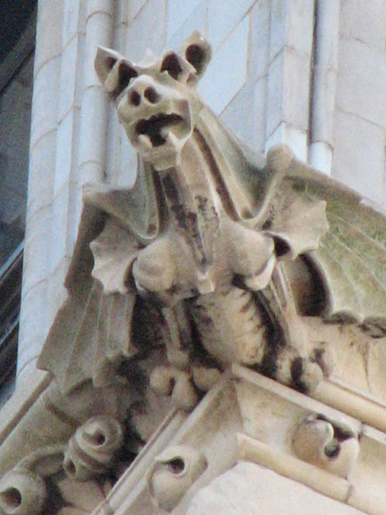 Gargoyle at the New York Times Building (18891904) Flickr
