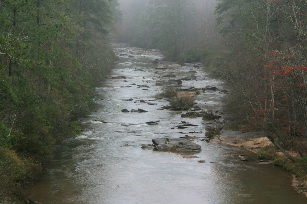 Dog River, from Highway 5 Bridge, near Bill Arp, Douglas county