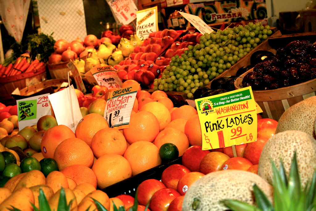 Fresh Produce at the Market Seattle, Washington rachaelvoorhees
