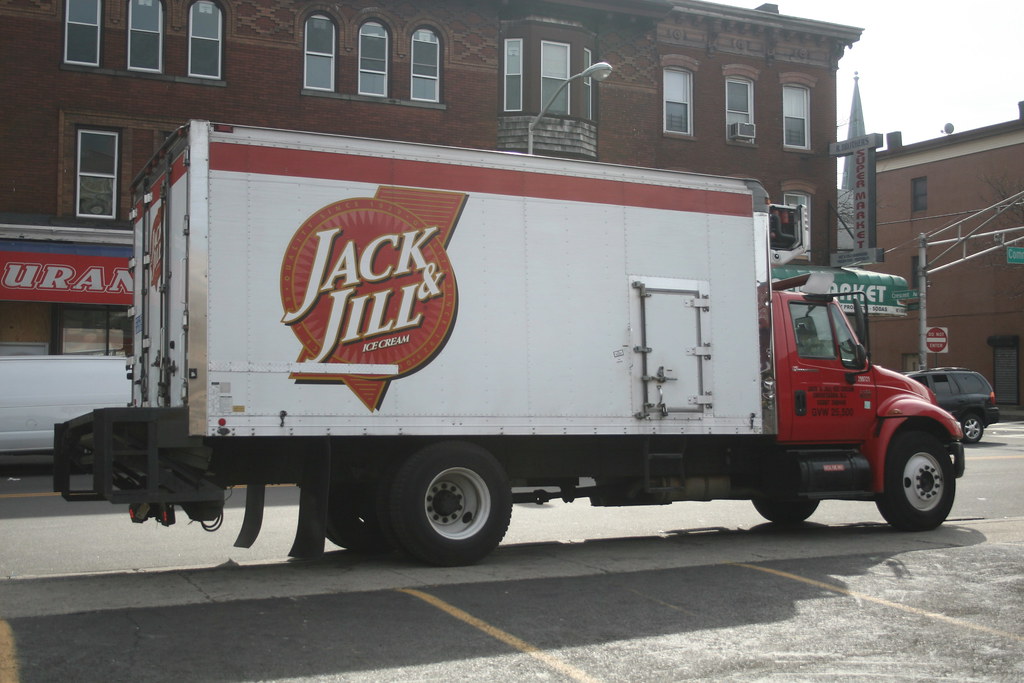 Jack & Jill ice cream delivery truck, Jersey City Dave Cook Flickr