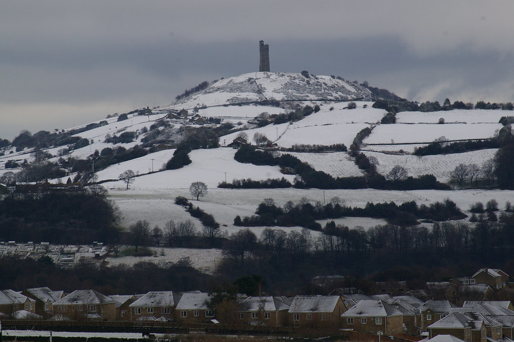 Castle hillfrom the Meltham Honley Road Easter Morning… Flickr