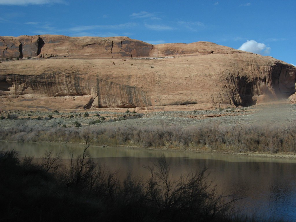 Utah State Route 128 Along Colorado River Near Moab, Utah Flickr