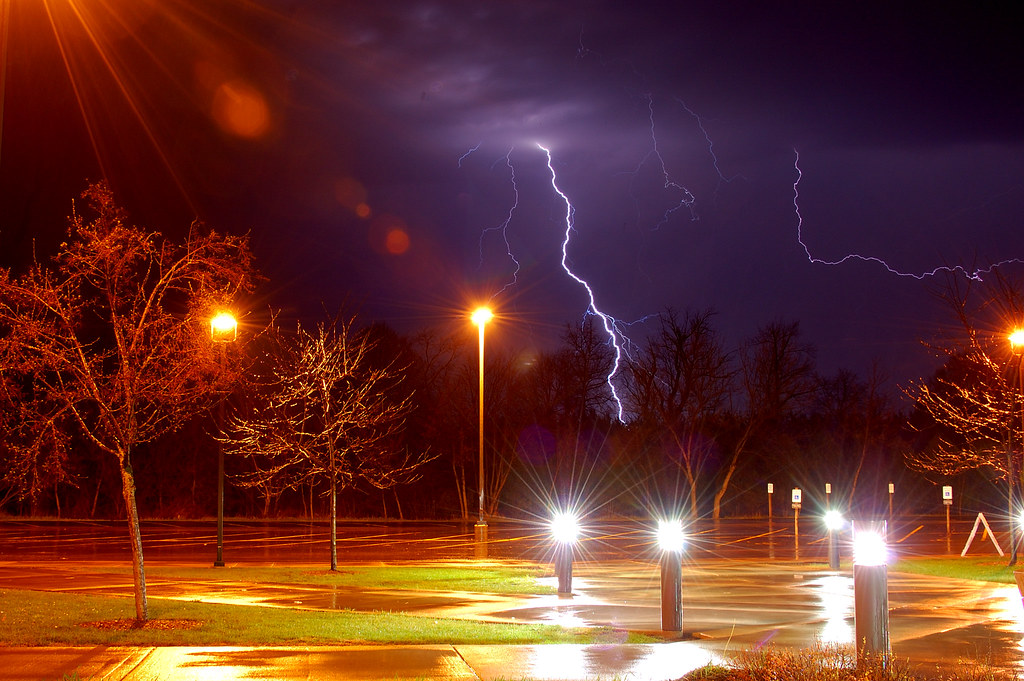 Lightning & Color There is so much going on in this photo.… Flickr