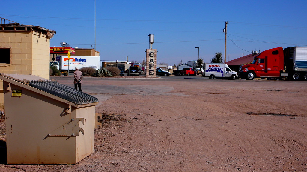I10 Rte 90. Van Horn, Texas. Is It Cool Enough For Marty? Flickr