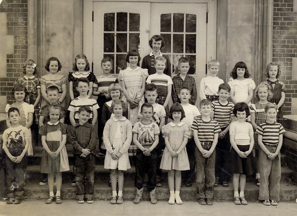 Mrs. Wright's 3rd Grade Class at Duniway Elementary School, c. 1951 a