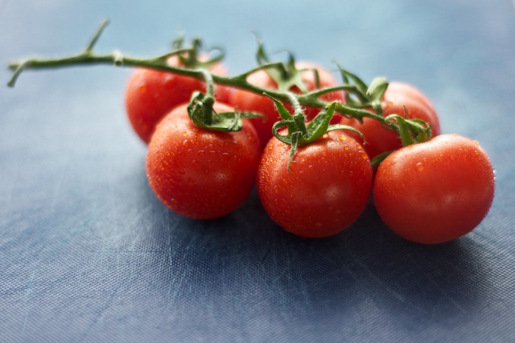 Fresh tomatos I'm always impressed how sharp the "cheap" N… Flickr