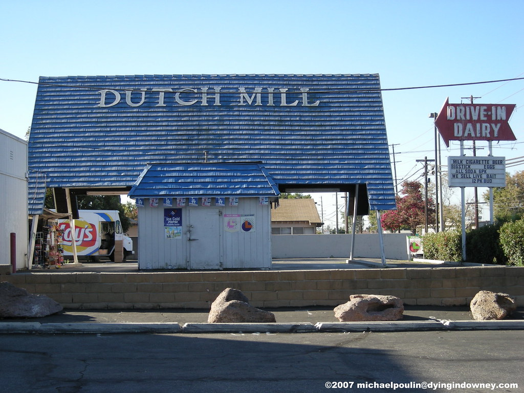 Dutch Mill Drive In Dairy Artesia California I'm pretty su… Flickr
