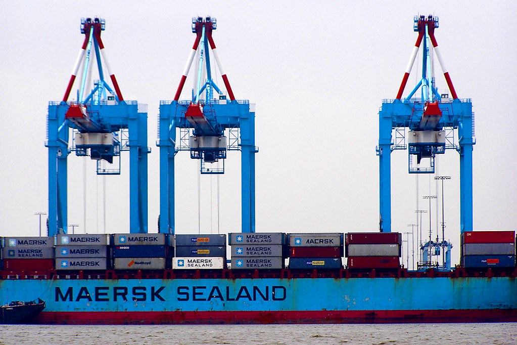 MAERSK SEALAND Container Ship, APM Container Terminal, New… Flickr