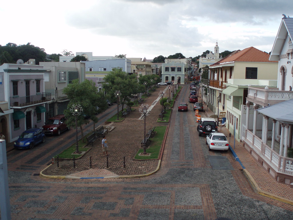 Plaza San German, Puerto Rico Another plaza view. You can … Flickr