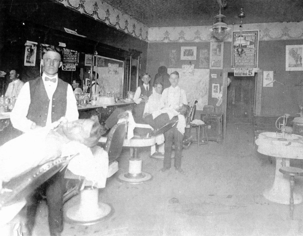 Omady Holt's Barber Shop, Asher, OK (… Flickr