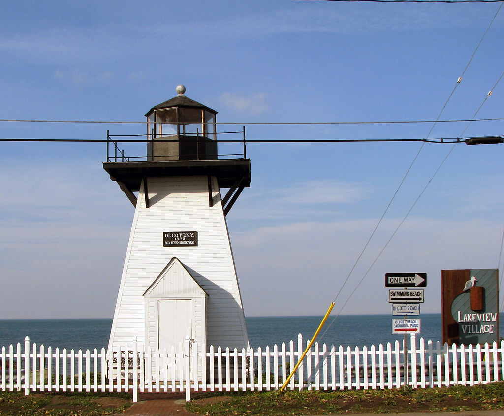 Olcott NY lighthouse Olcott NY Bill Flickr