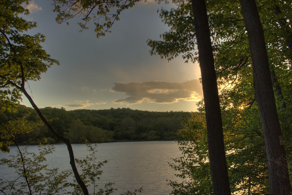 Sunset over Ravine Lake Christopher Skillman Flickr