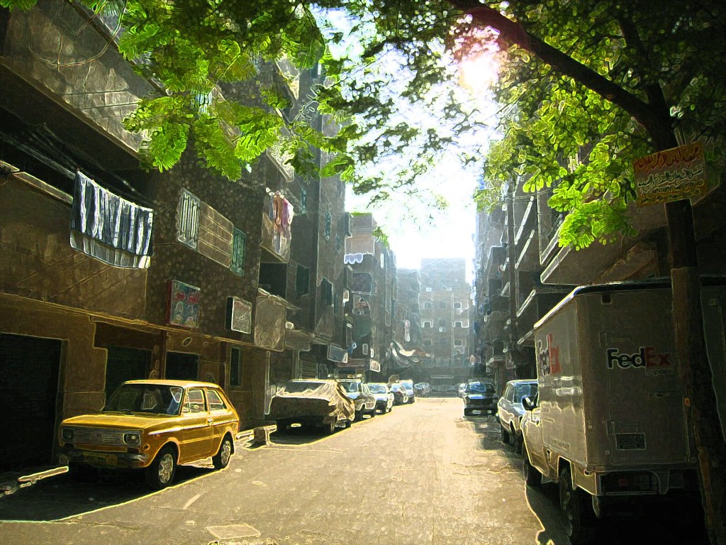 Cairo, Egypt Sunshine through mist in Ain Shamms, Cairo, E… Andrew