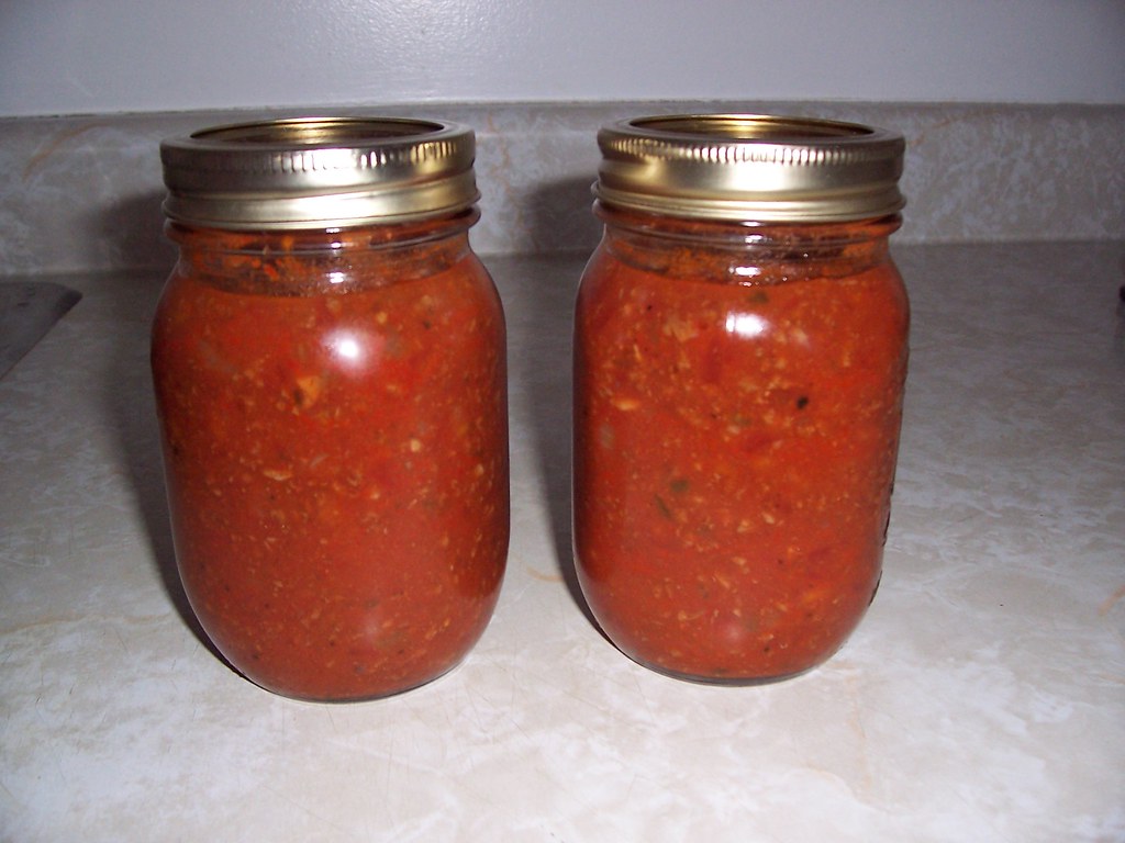 Ma sauce a spaghetti en pot mason coeur_a_coeur Flickr