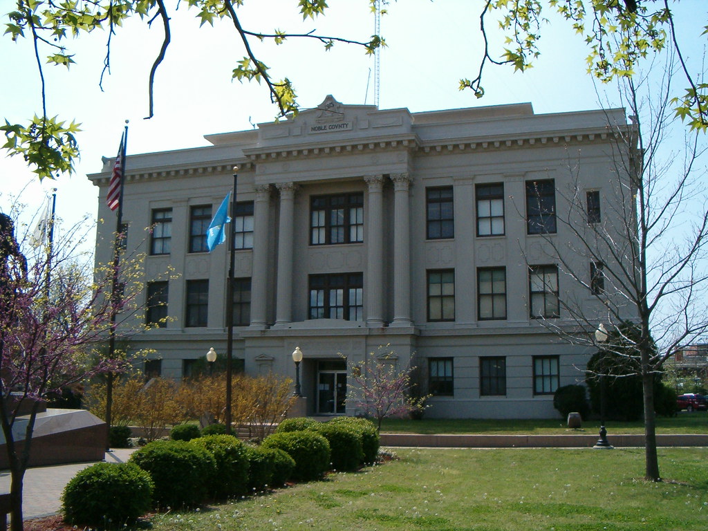 Noble County Courthouse Perry Oklahoma This nice classical… Flickr