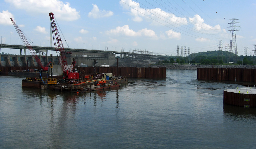Chickamauga Lock Construction 05152009 1 Lawrence G. Miller Flickr
