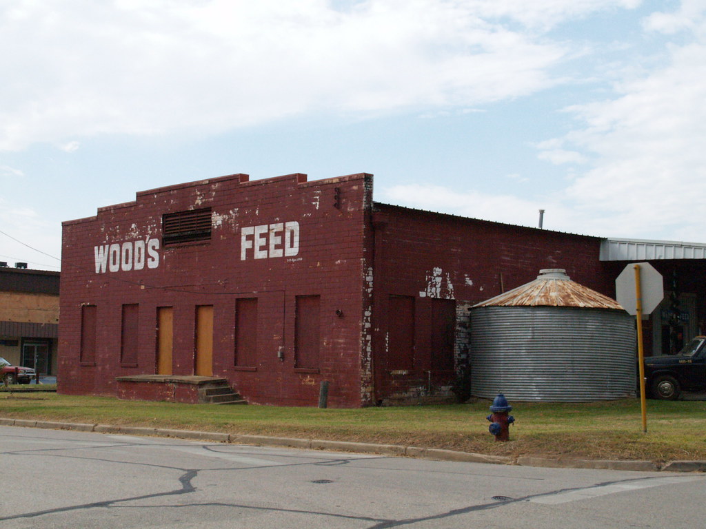 Lufkin Texas Old small town feed store Buildings Roads Sig… Flickr