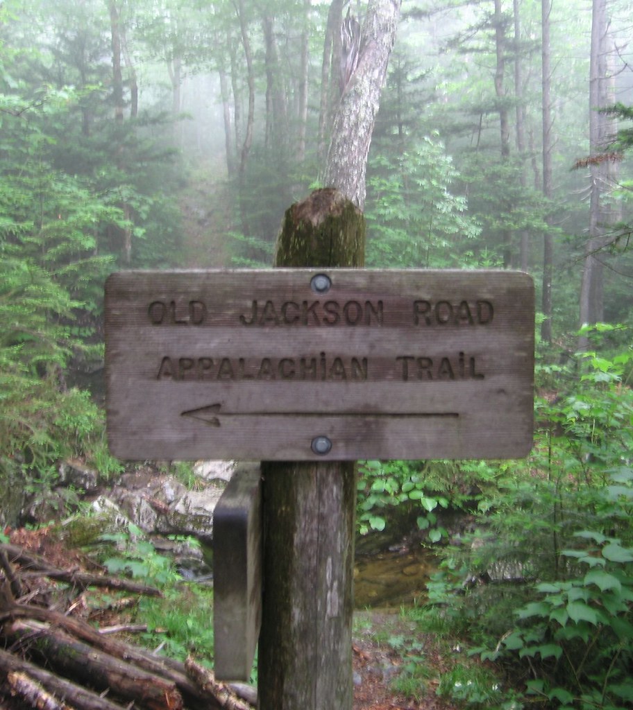 Old Jackson Road Sign This is the trail that starts at Pin… Flickr