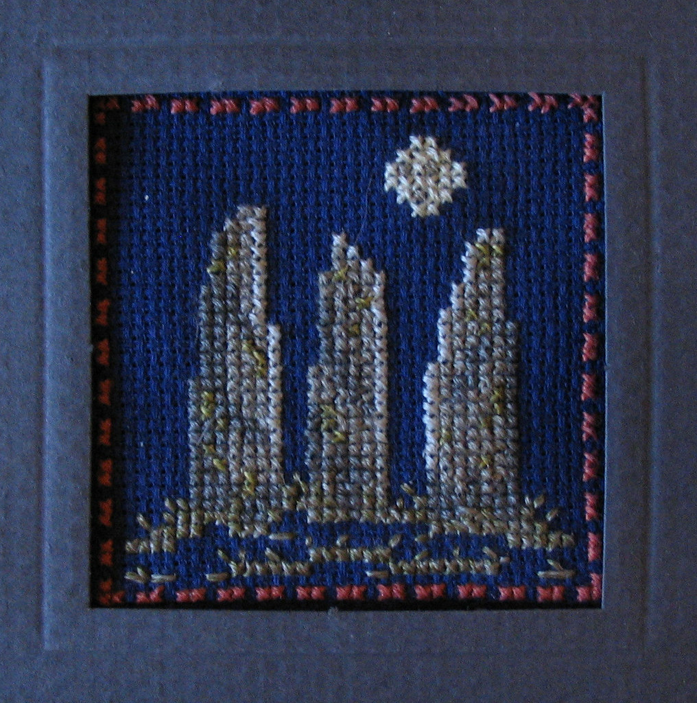 needlepoint A souvenir crossstitch kit I bought in London… Flickr