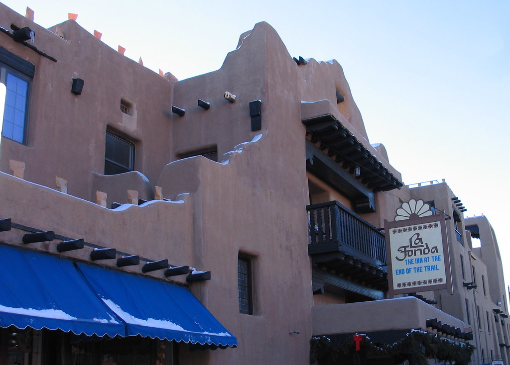 The La Fonda Hotel on the Plaza, Santa Fe A Santa Fe landm… Flickr