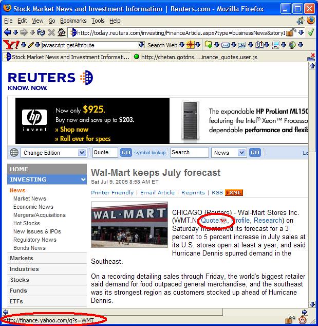 yahoo_finance_quotes yahoo finance quotes greasemonkey