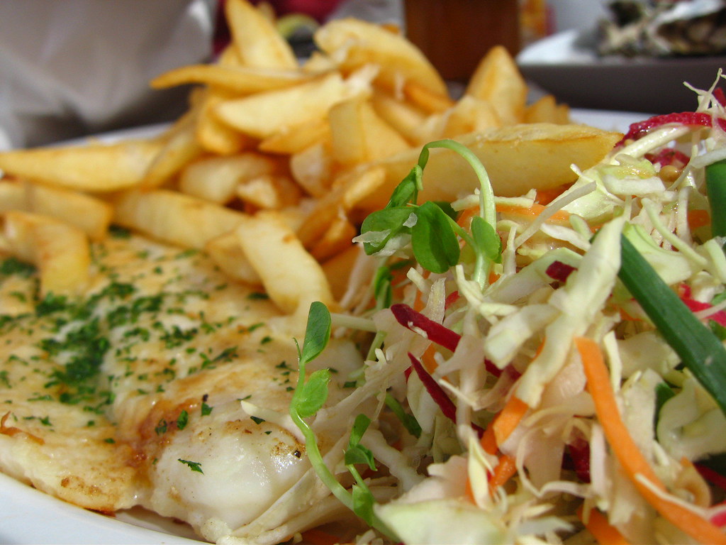 Grilled fish & chips Day 1 Fremantle The restaurant is big… Flickr