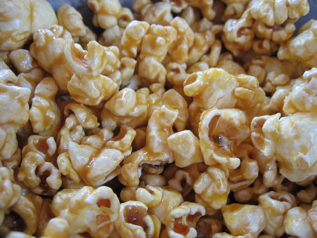 Honey caramel popcorn Served outside the Pooh ride, of cou… Flickr